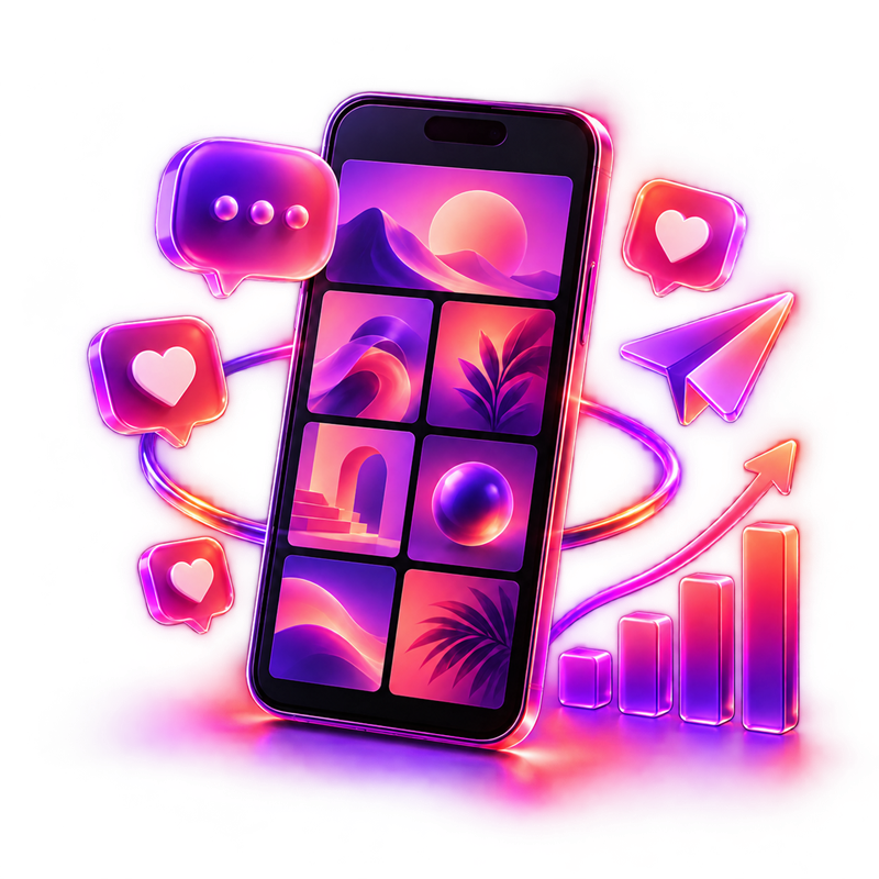 Social content, audience engagement and growth in Common3 colors